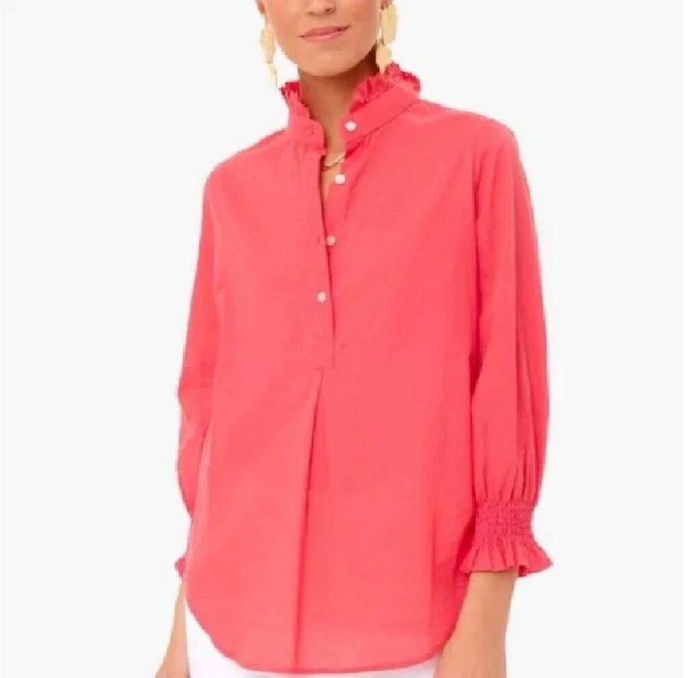 Tuckernuck NWT Poppy Teagan Popover Blouse Size XS